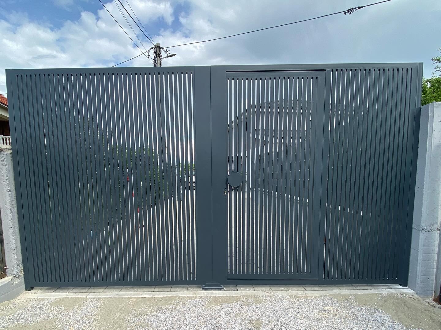 Metal Doors & Yard Railings